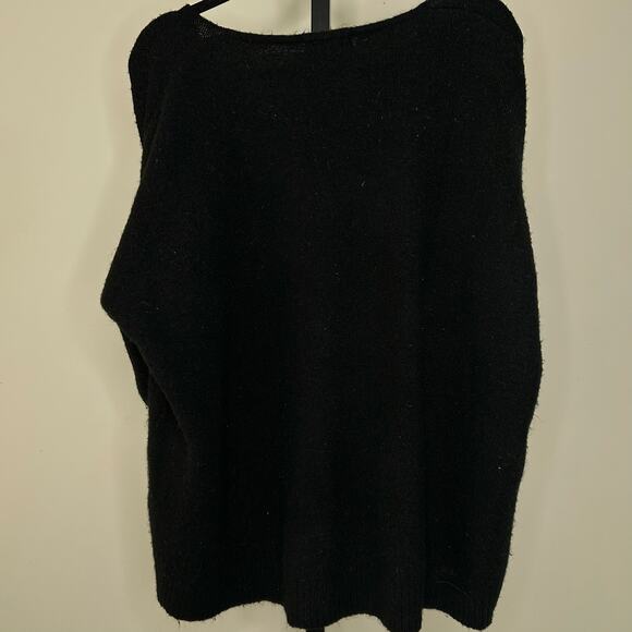 H&M black Sweater- XL- long sleeve,‎ stretchy, - Picture 2 of 4